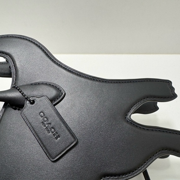 COACH RUNWAY Black Rexy and Black Mohawk Skeleton Rexy Keychain Charm - Picture 2 of 10